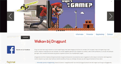 Desktop Screenshot of drugpunt.be
